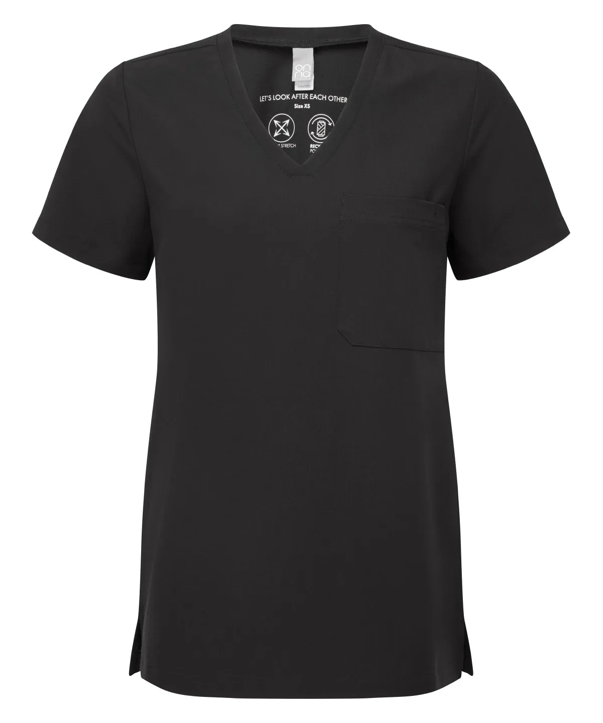 Womens Limitless Onna-stretch tunic | Black