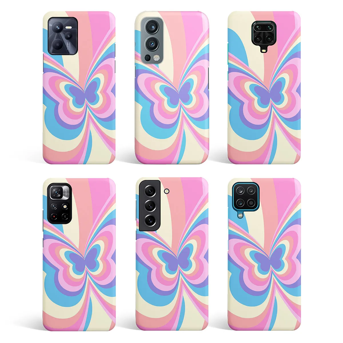 Y2K Vibrant Butterfly Phone Cover | Matte Case