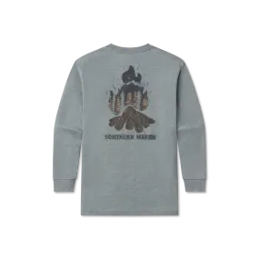 Youth SEAWASH™ Tee - Campfire - Long Sleeve