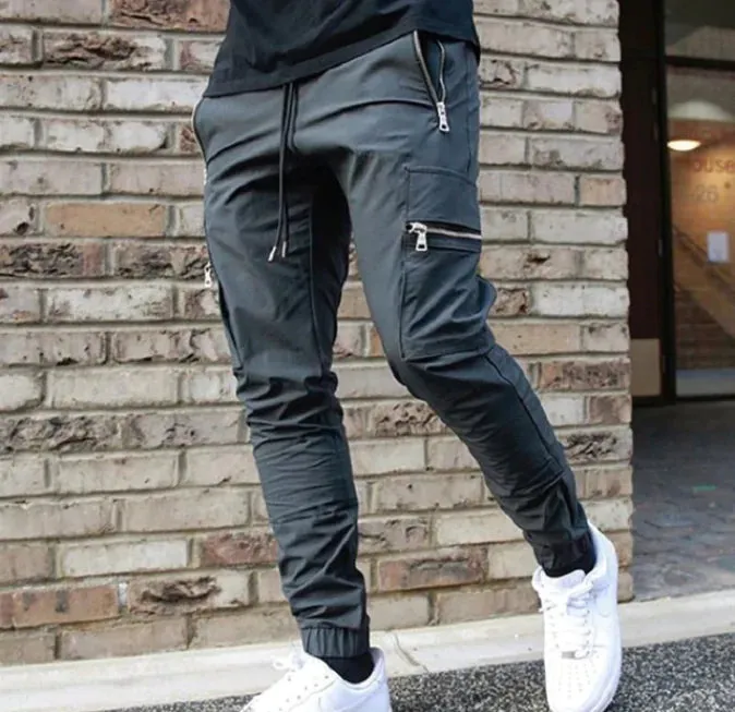 Zip Pocket Cargo Pants